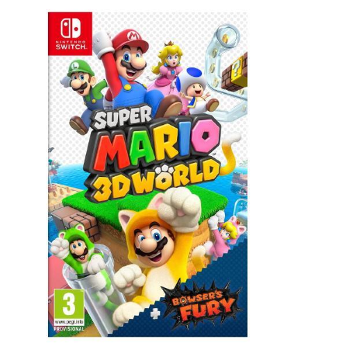 NINTENDO SWITCH SUPER MARIO 3D WORLDS + BOWSER'S FURY
